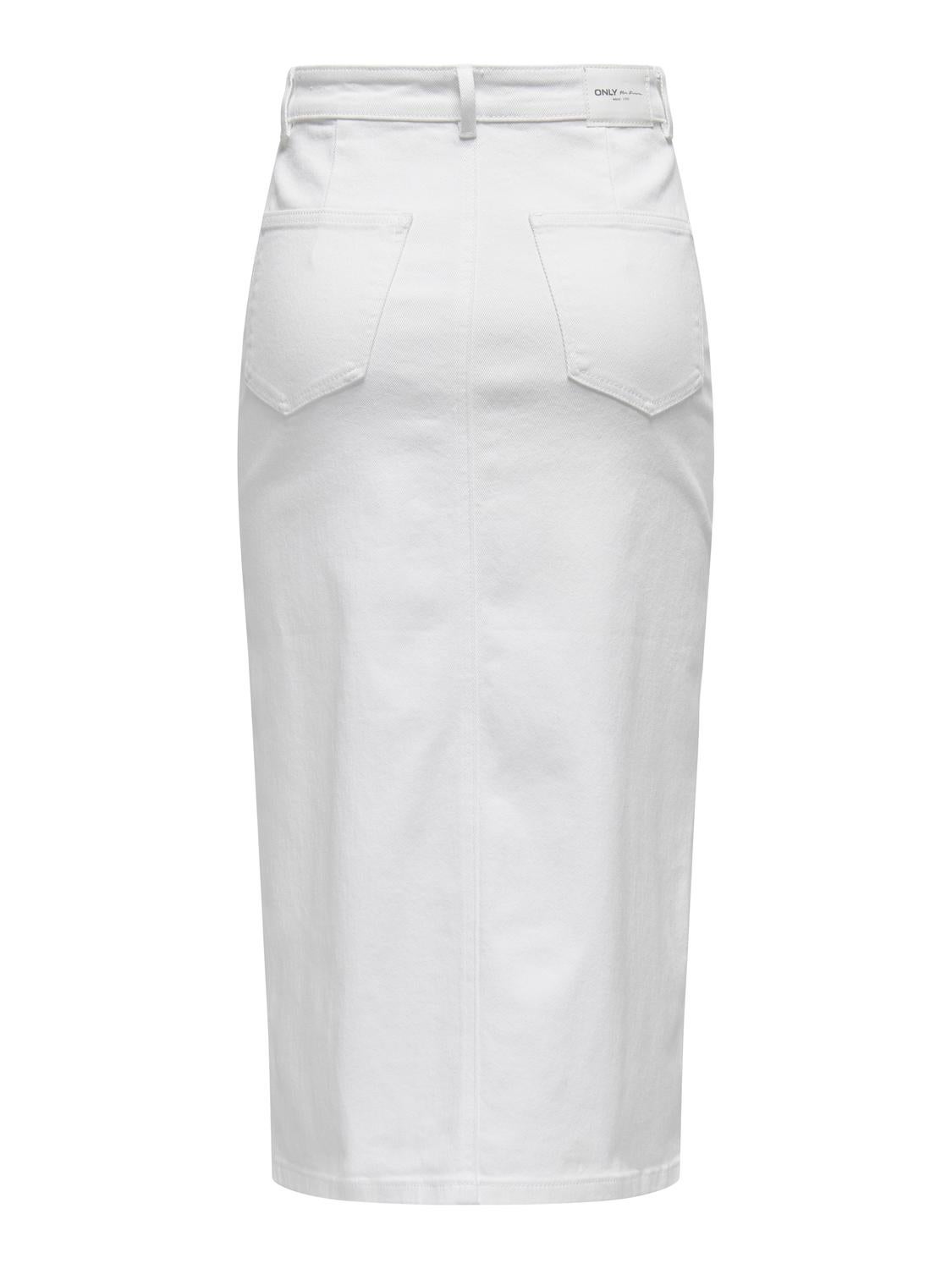 ONLSIRI Jeansrock White