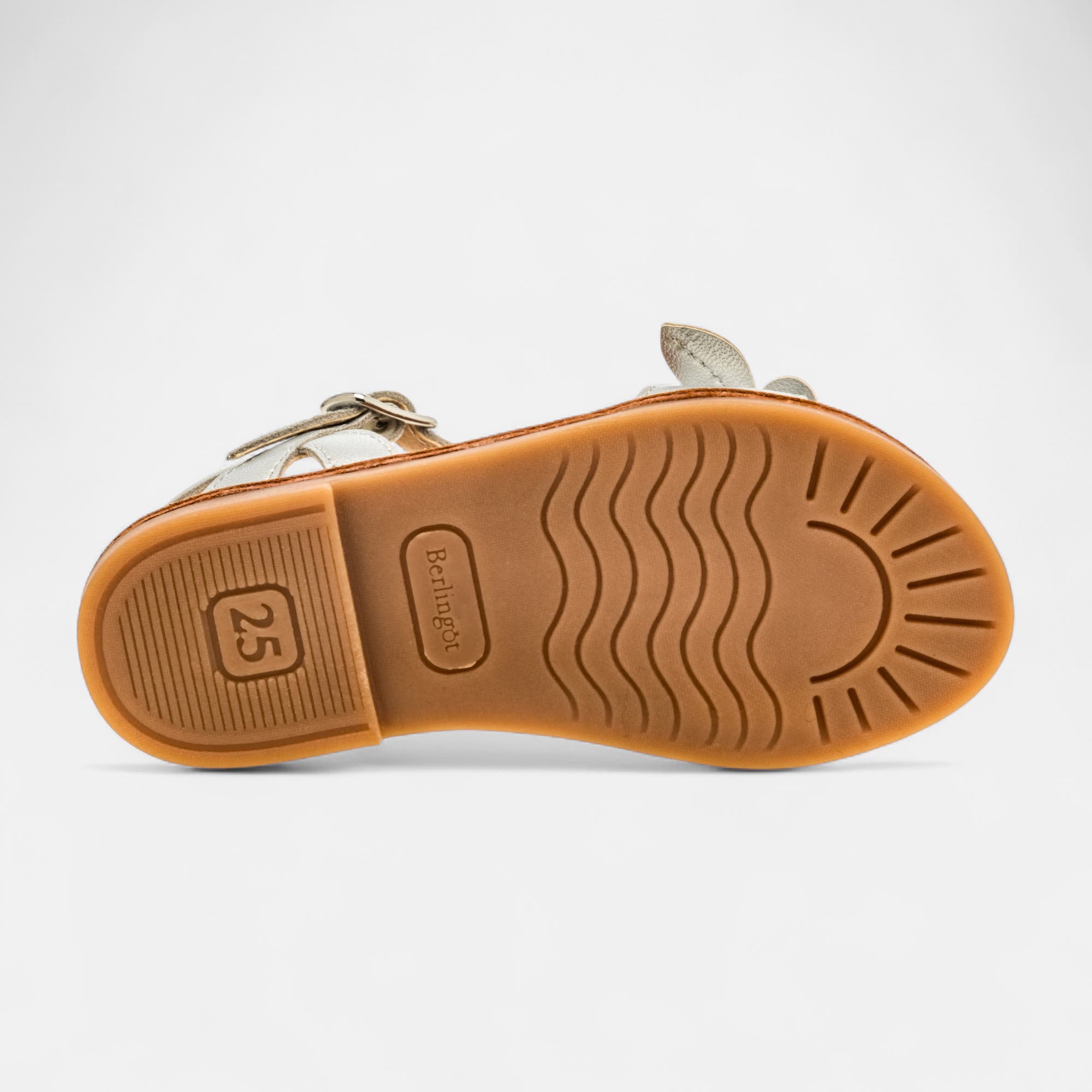 Nu-pieds Fille argent