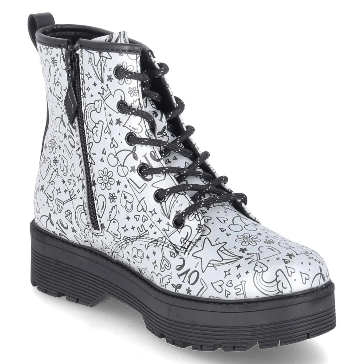 SkechersBoots GRAVLEN HI DOODLE DOWN - slbk