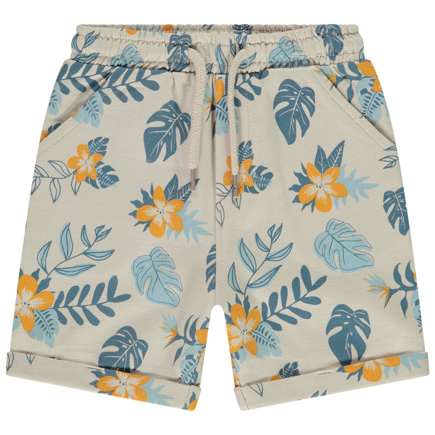 Bermuda fantaisie en molleton pour bébé garçon