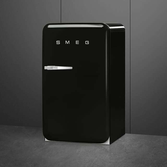 Smeg 50's Style køleskab med fryser FAB10RBL6 (sort)