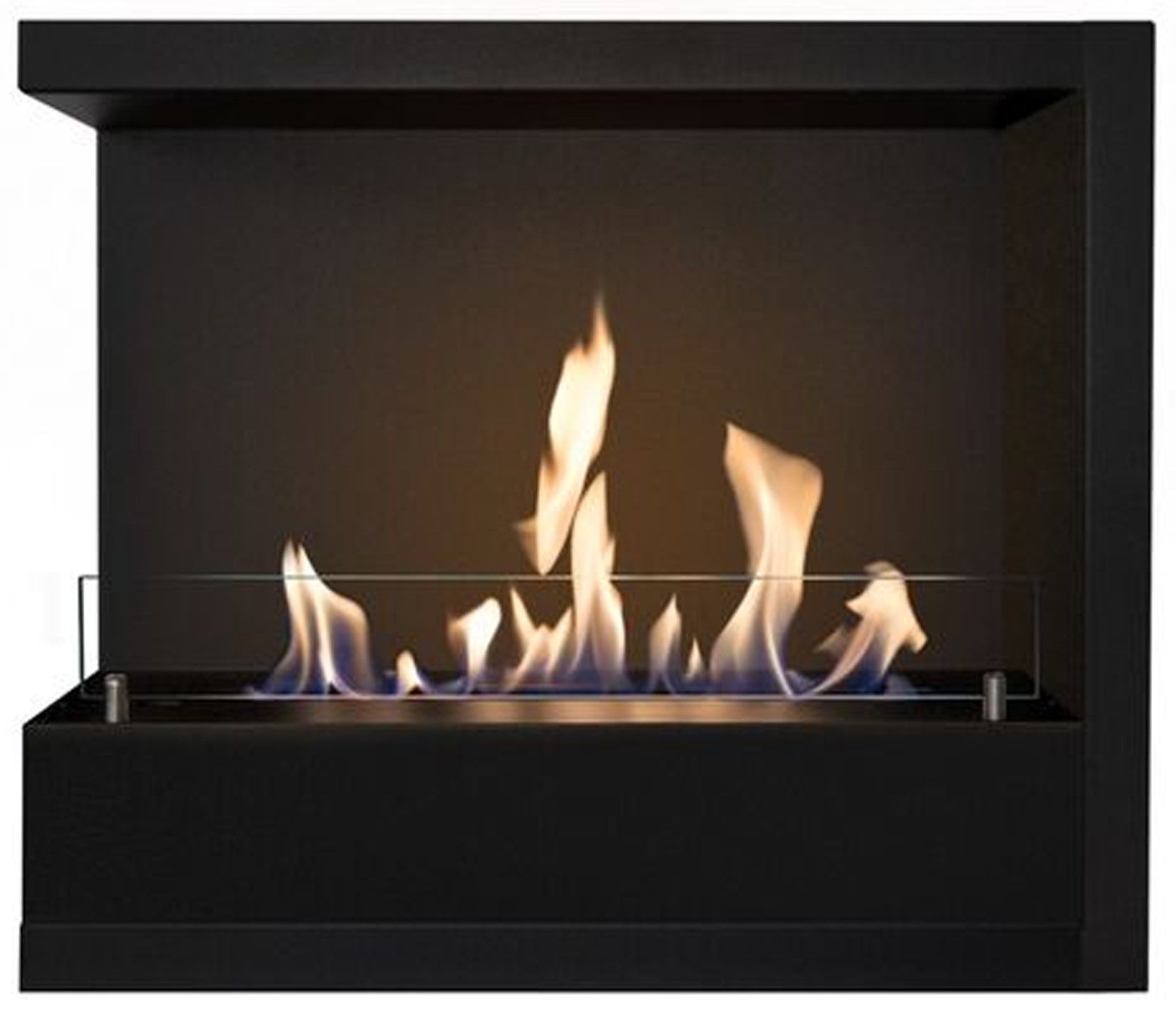 Bio Ethanol 2S Open links Inzethaard L FP B62 x D23.9 x H52.3 cm