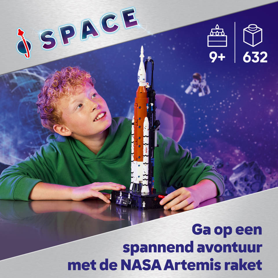 LEGO Technic NASA Artemis ruimteraket 42221