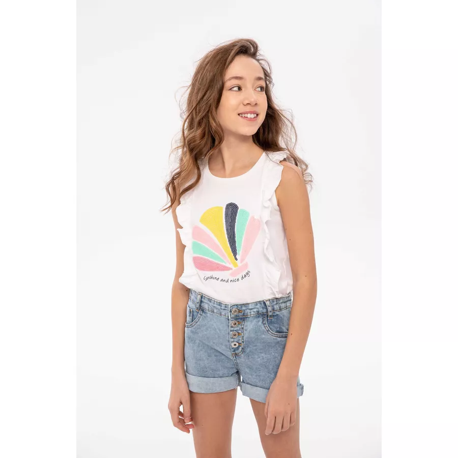 MINOTI Jeansshorts Denim-Blau