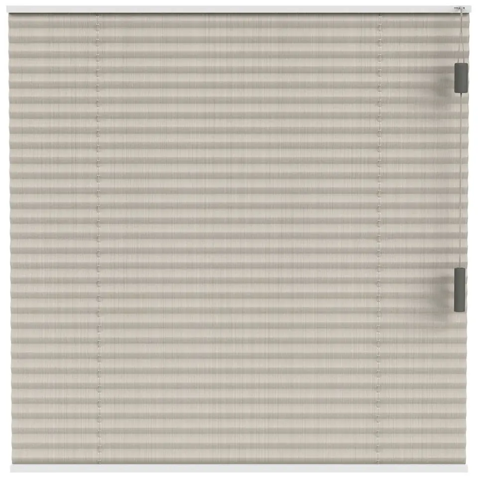 Fenstr plisségordijn Lille enkel 20mm transparant - crème (25004)