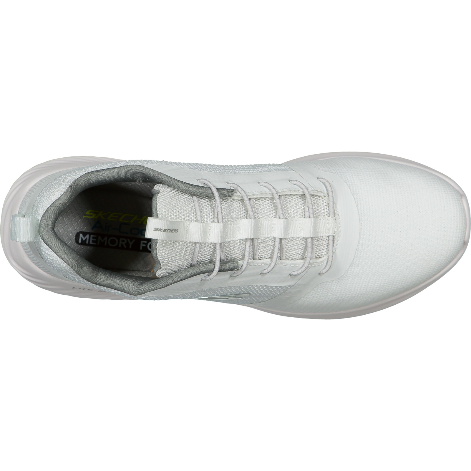 Skechers Herren-Sneakers Bounder weiss, 42.5