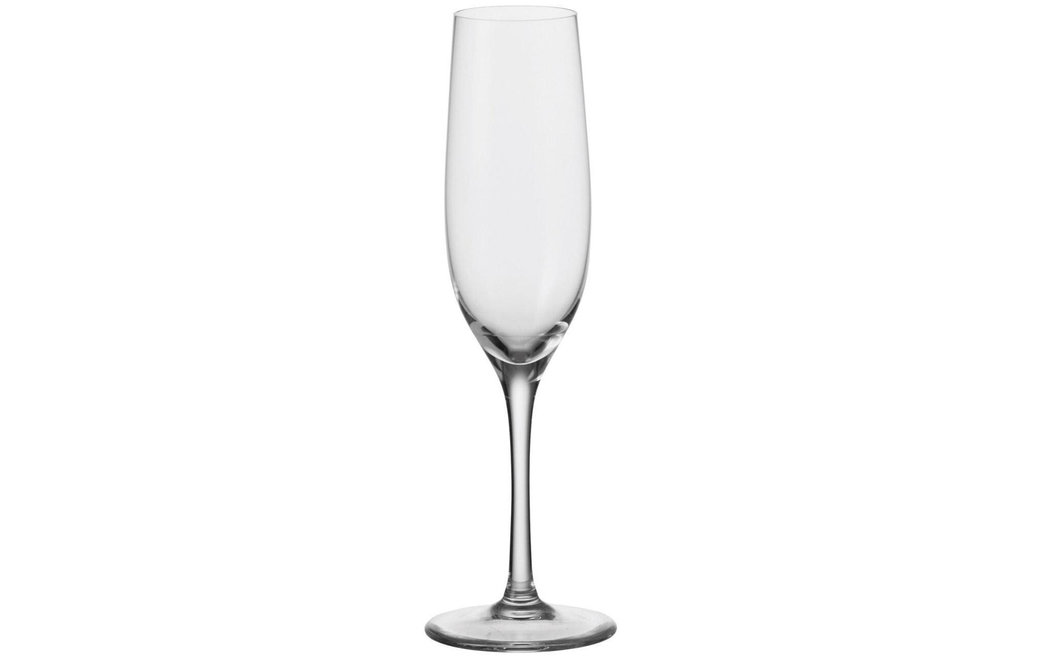 Sektglas Ciao 190 ml, 6 Stück, TransparentWiderstandsfähiges Glas für den Alltag