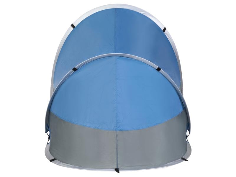 KOOR Strandzelt Pop-Up M, Blau Strandmuschel schützt vor Sonne, Wind und leichtem Regen