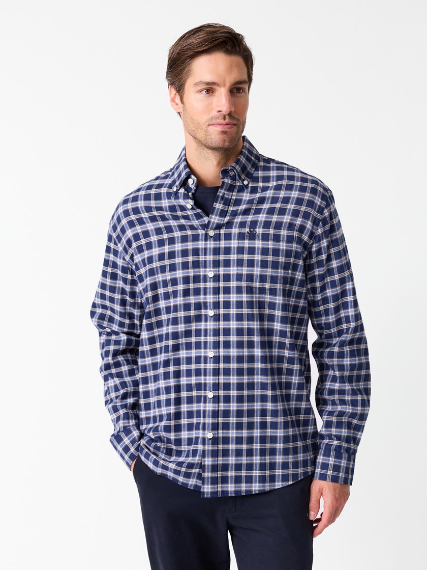 Kepler skjorte - Classic fit Peacoat