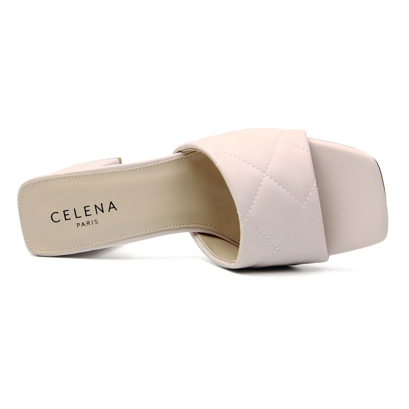 Celena Mules Cacie rose - Talon 7 cm