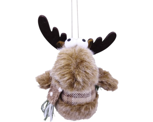Lafiora decoratief beeldje rendier H 11 cm bruin