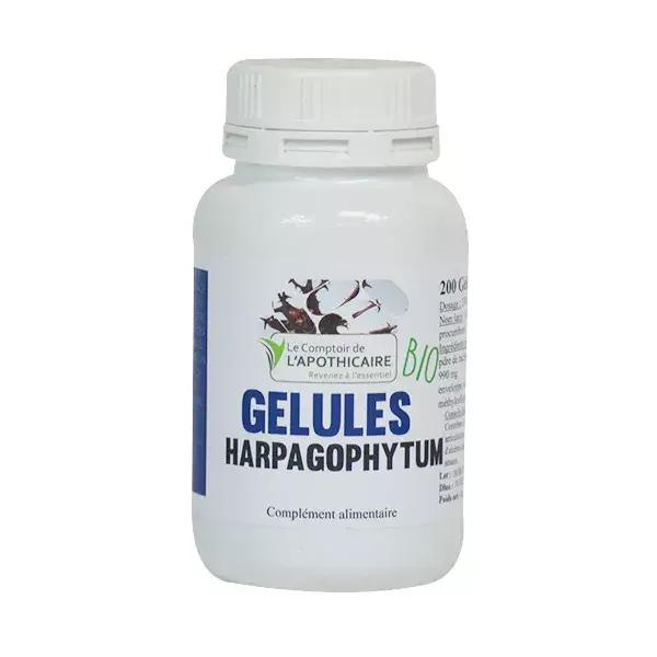 The Apothecary's Counter - Harpagophytum Orgânico - 200 cápsulas