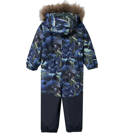 Name It Schneeanzug - NmmSnow10 - Dark Sapphire/Landschaft