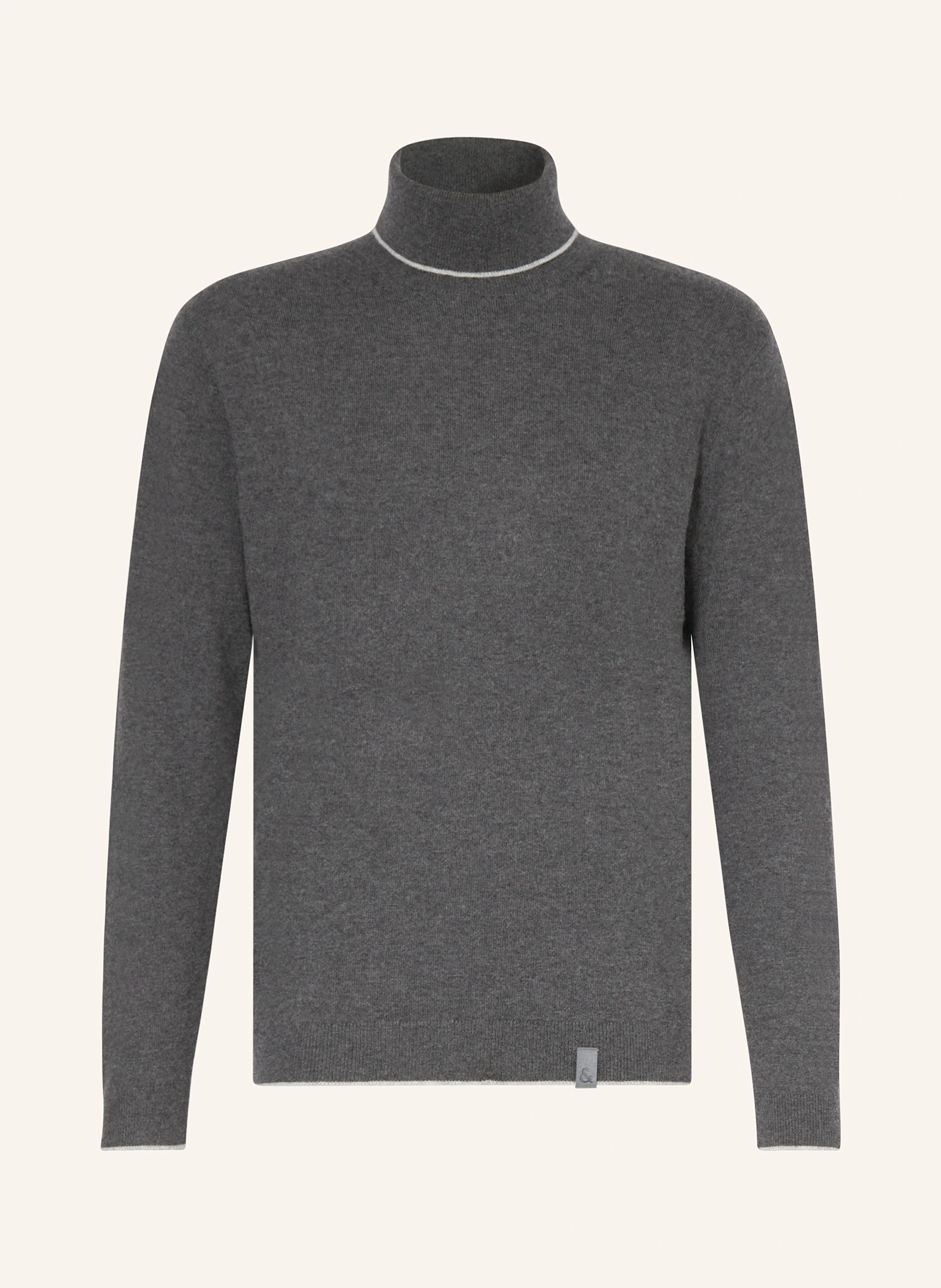 COLOURS & SONS Rollkragenpullover mit Merinowolle