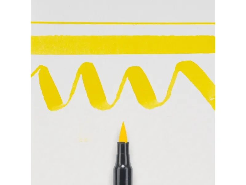 Sakura Koi Coloring Brush Pen Yellow
