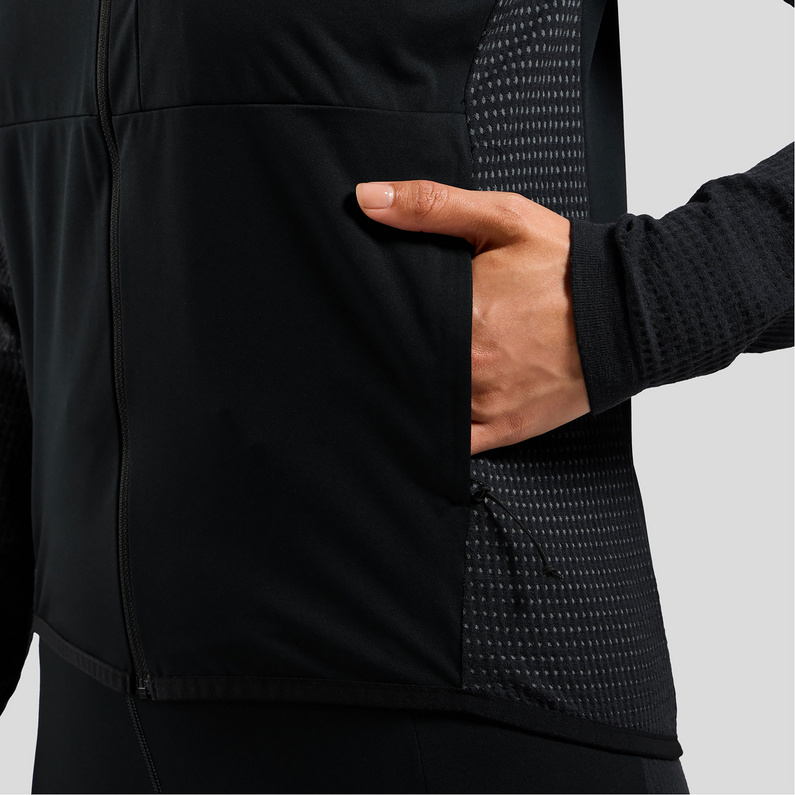 Odlo Damen Zeroweight Pro PW Windproof Hybrid Jacke