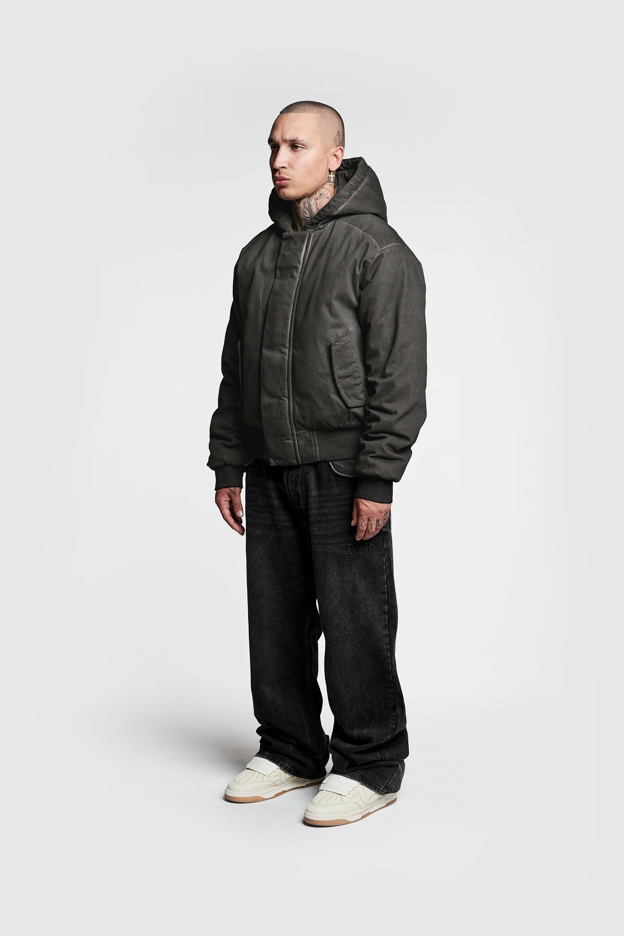Oil Washed Cotton Puffer