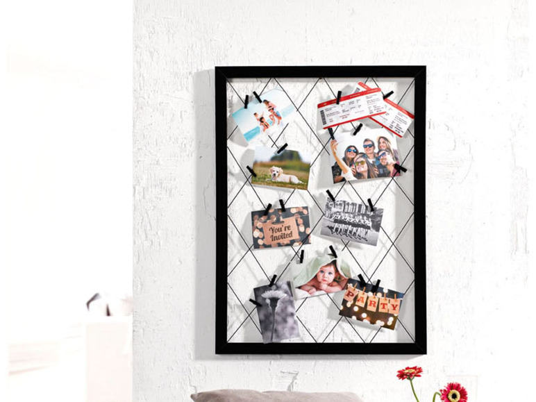 Fotobord, met 20 klemmen