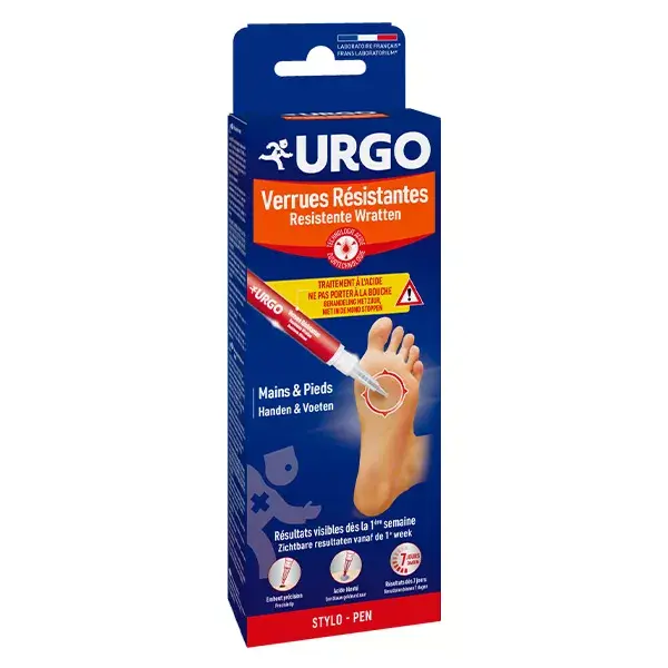 Urgo Pieds Mains Verrues Résistantes Stylo 2ml