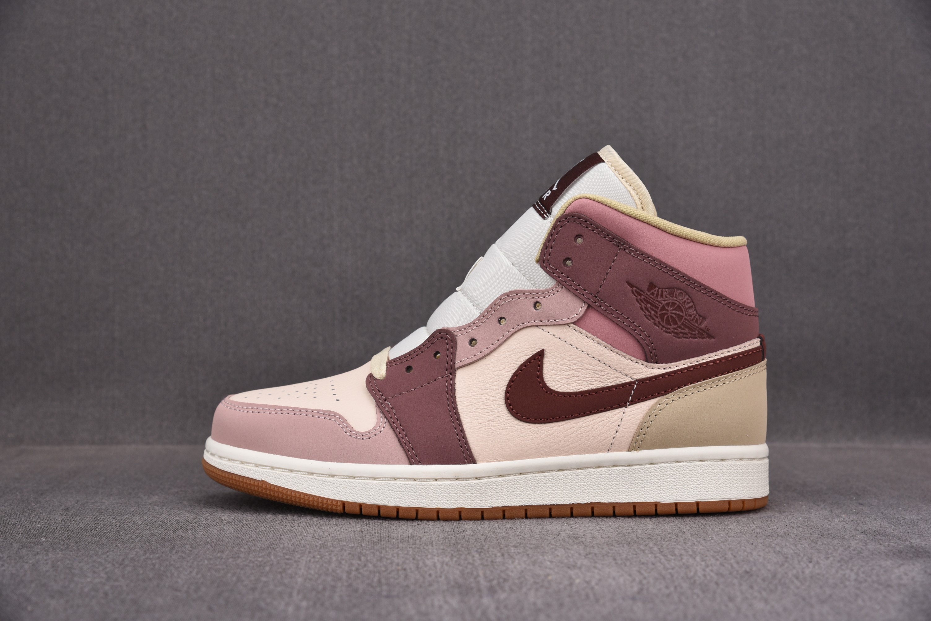 Jordan 1 Mid SE Dark Pony Smoky Mauve (Women Size!!)