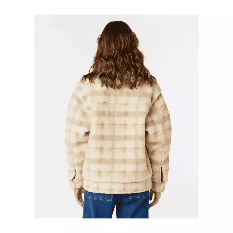 Veste femme RIPCURL Sunrise Session Sherpa Jacket Beige L