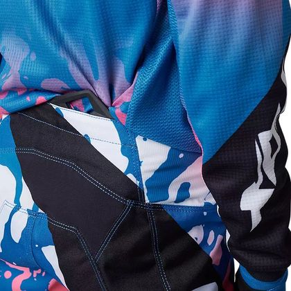 Pantalon cross Fox YOUTH 180 - MORPHIC - Bleu / Rose