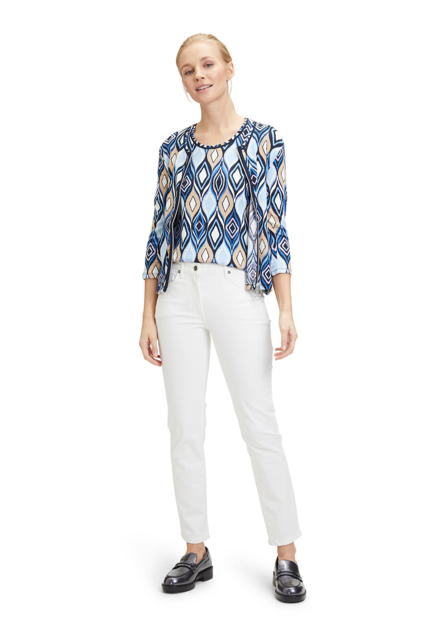 Betty Barclay| Damen Basic Shirt mit Rippenstruktur