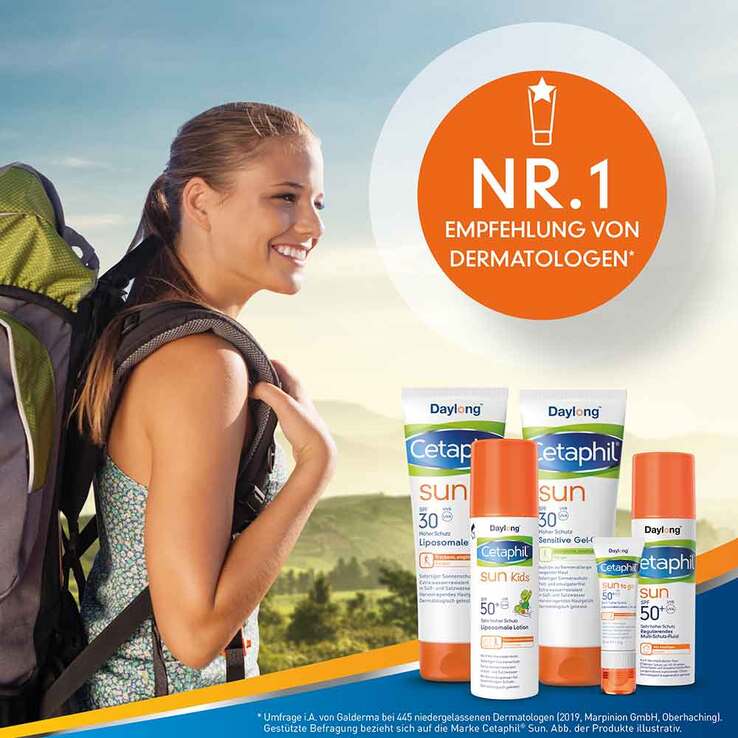 Cetaphil Sun to go liposomale Lotion und Stick SPF 50 +, 20 ml
