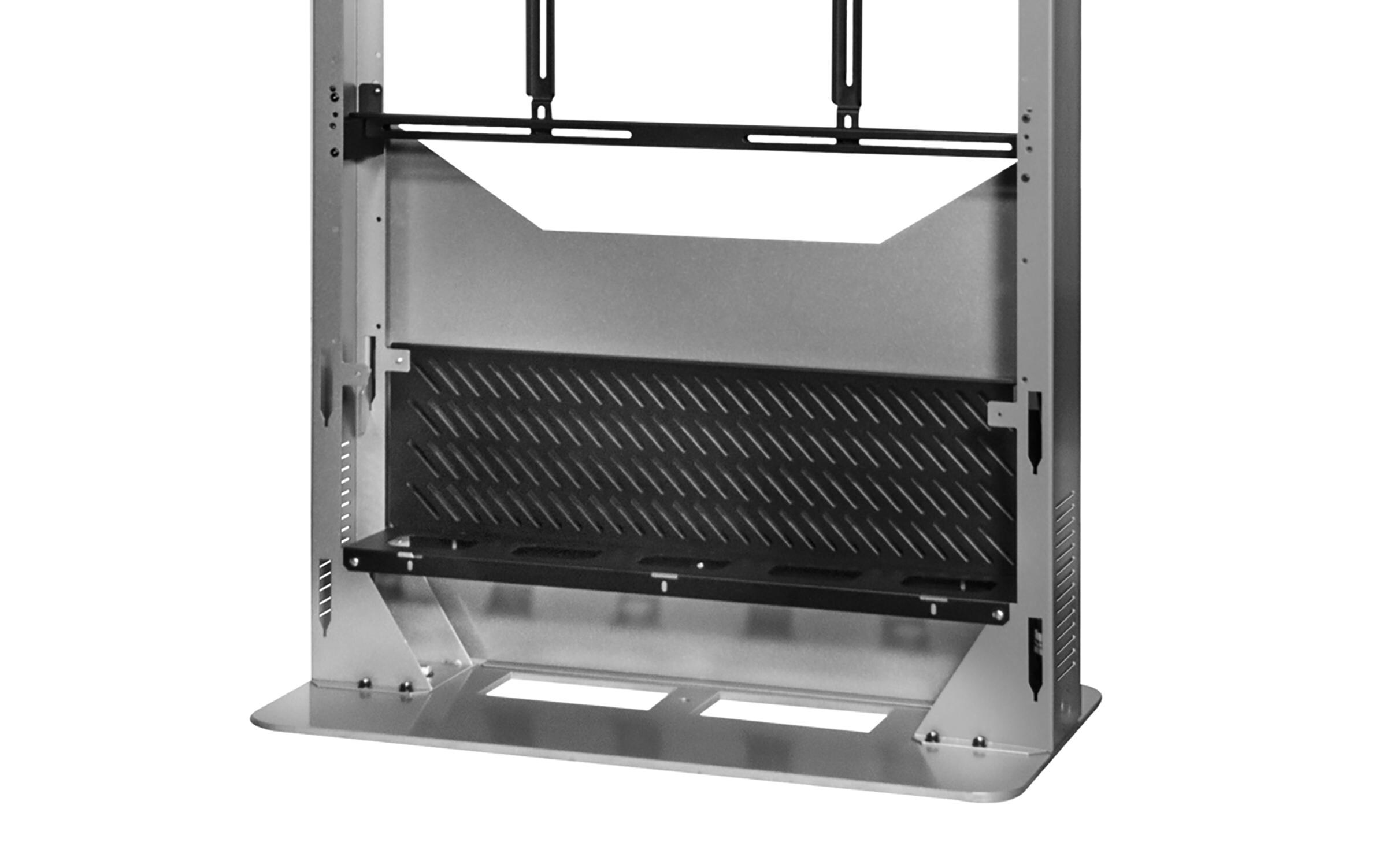 Kioskrahmen KIPC2555B-3-(S)EUK Silber, für 55