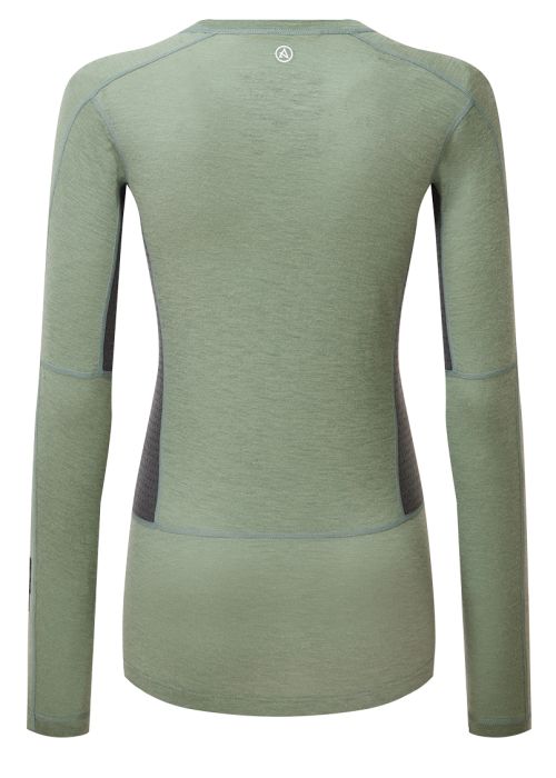 Boulder 125 Crew LS Women uldundertrøje