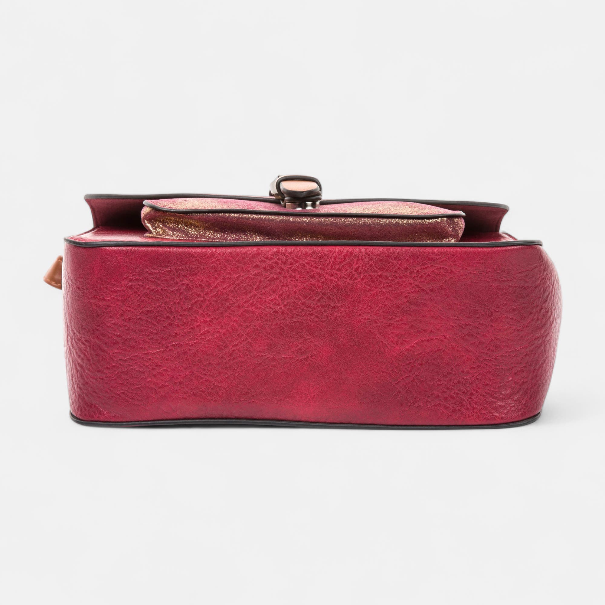 Sac bandoulière bordeaux