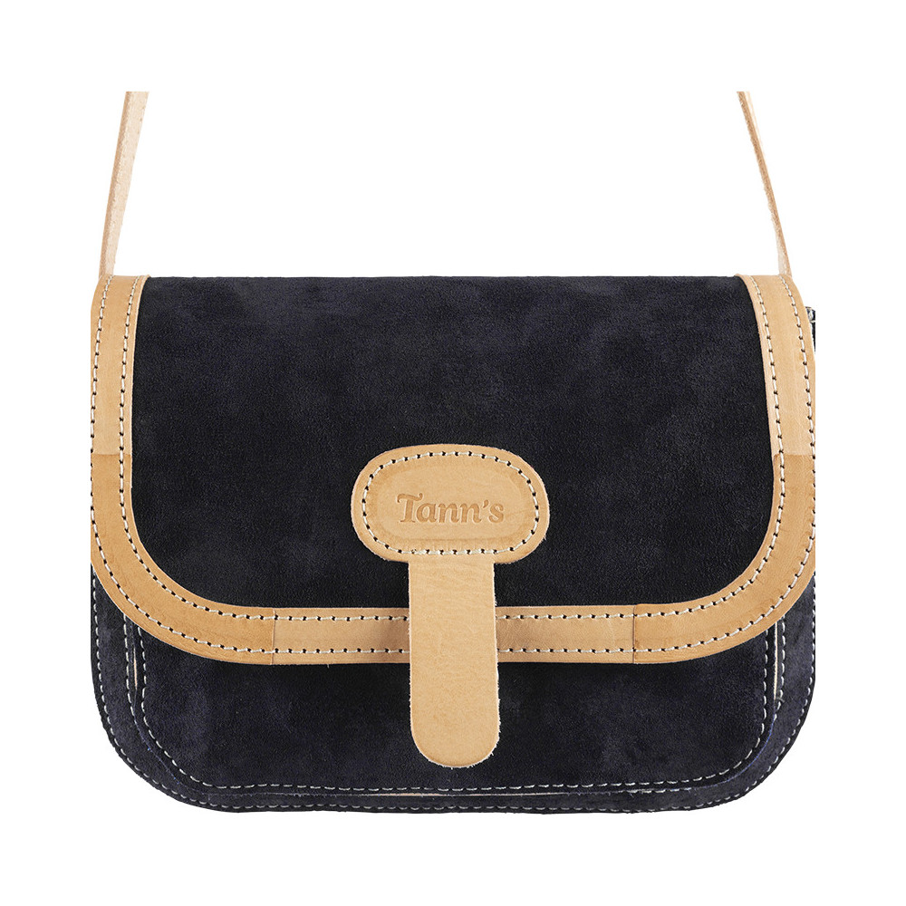 Sac bandoulière Aimé bleu nuit