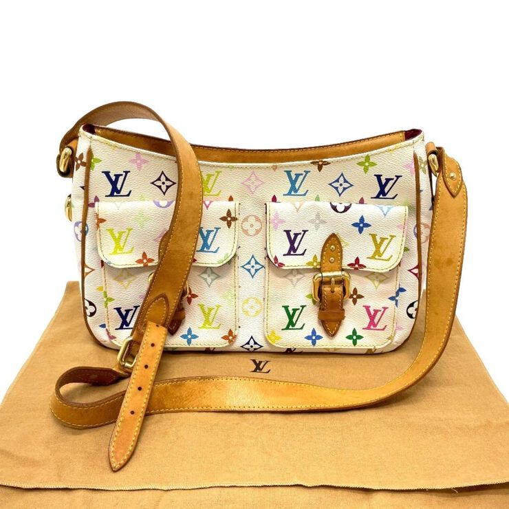 Louis Vuitton Vintage Louis Vuitton Shoulder Bags Multicolor