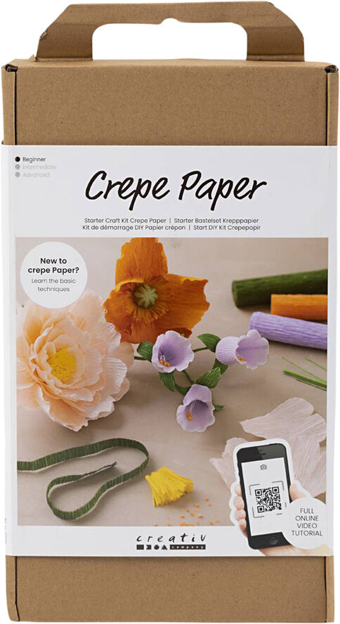 Creativ Company Start DIY Kit Crepepapir