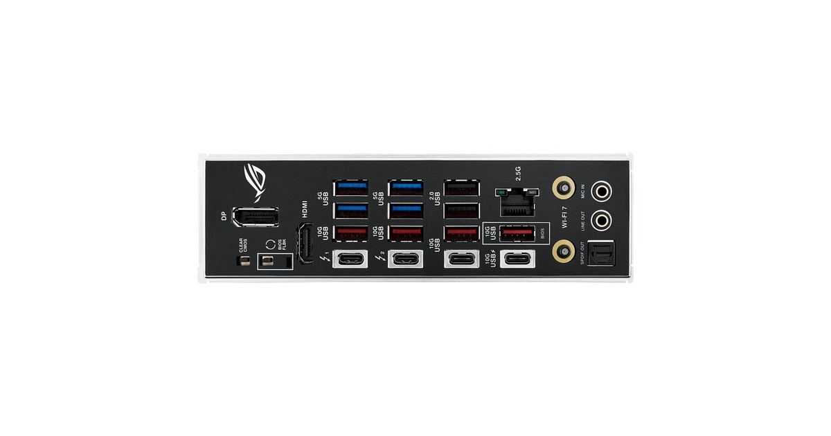ASUSROG STRIX Z890-F GAMING WIFI socket 1851 moederbord  (Zwart, RAID, 2.5Gb-LAN, Wi-Fi 7, BT, Sound, ATX)