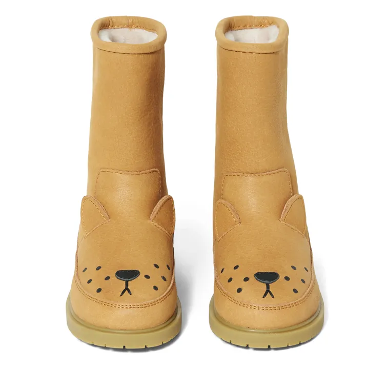 Donsje Bottes Fourrées Lion Wadudu | Camel