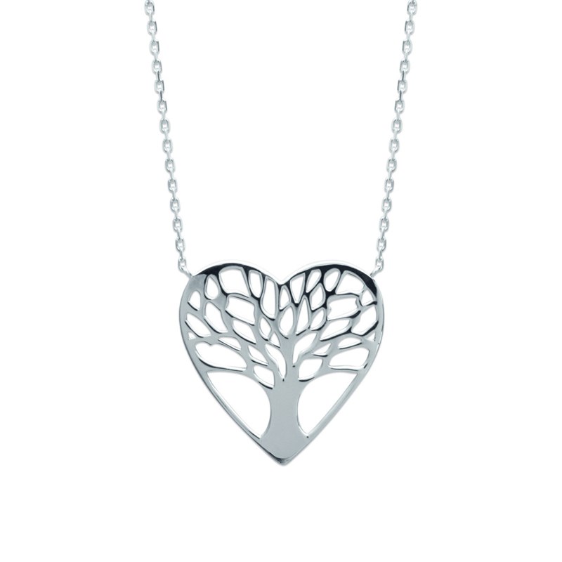 Collier Femme - Argent 925 - Longueur : 45 cm