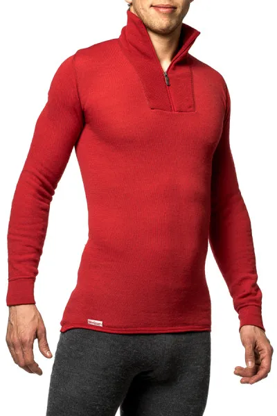 Woolpower Zip Turtleneck 200 Black