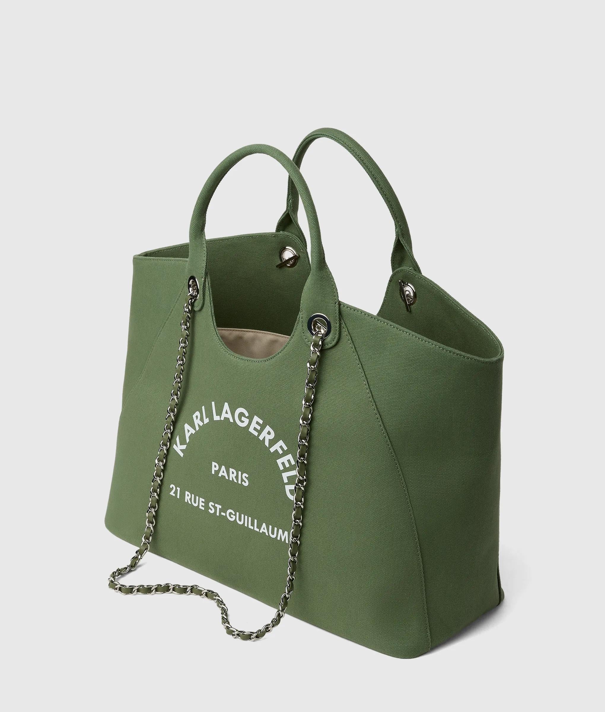 Exclusieve Rue St-Guillaume-shopper met ketting