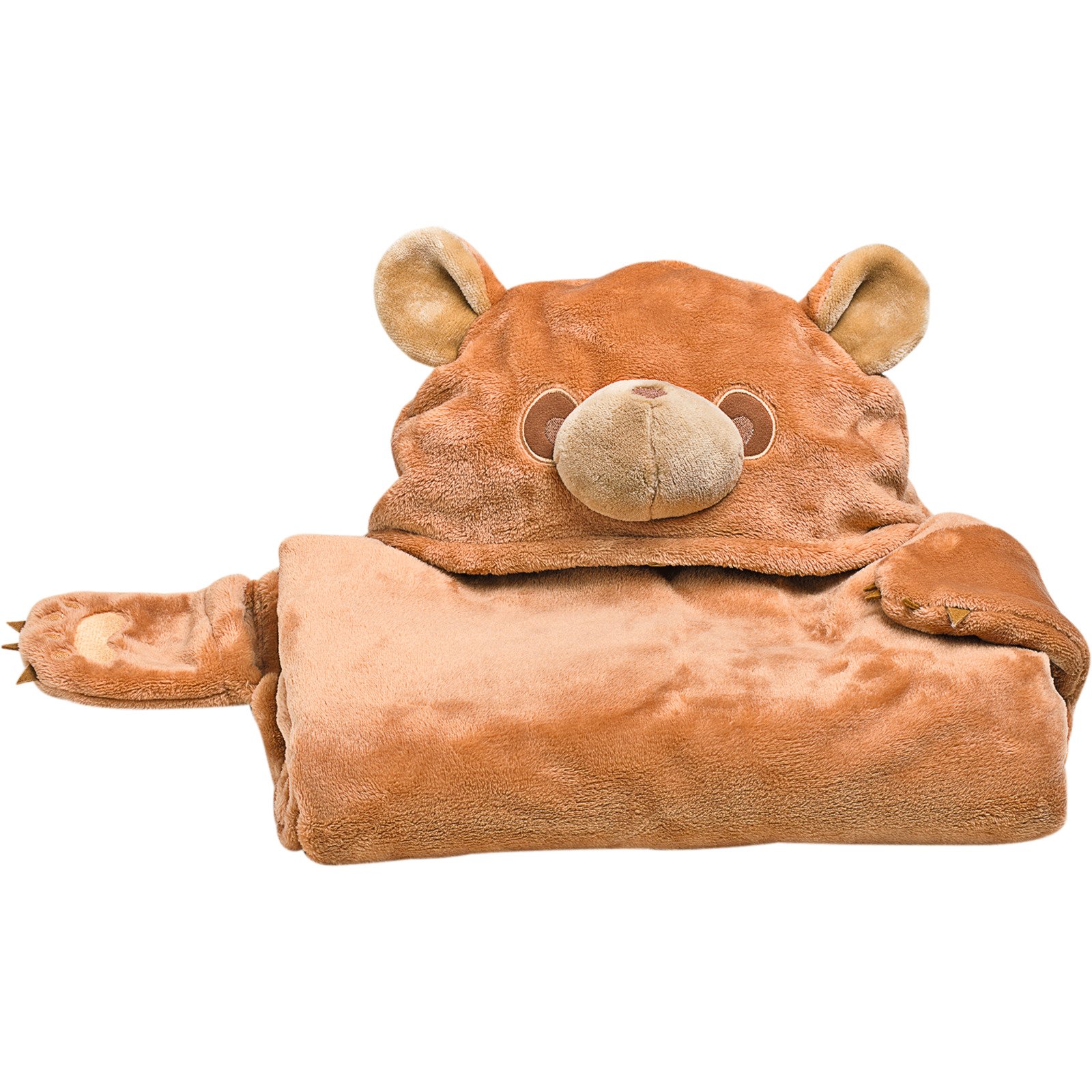 Kinder-Kapuzendecke Bär