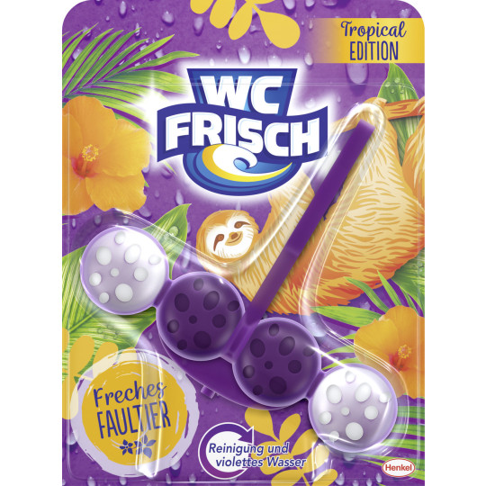 WC Frisch Tropical Edition Freches Faultier 50G