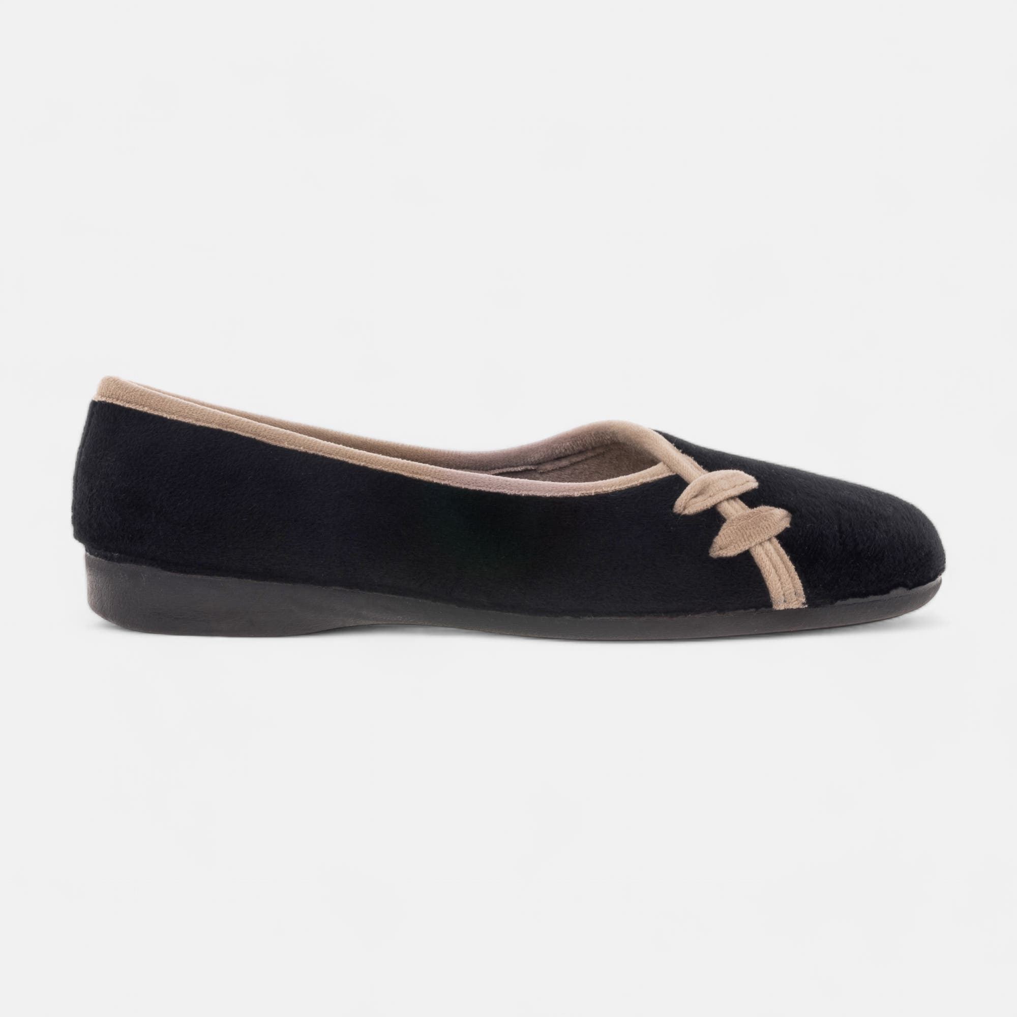 Chaussons ballerines Femme noir