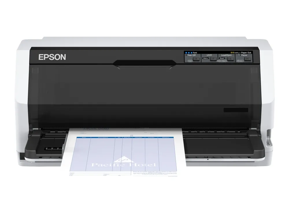 Epson LQ 690IIN - Printer - S/H - dot-matrix - 360 x 180 dpi - 24 pin - USB 2.0, parallel, LAN