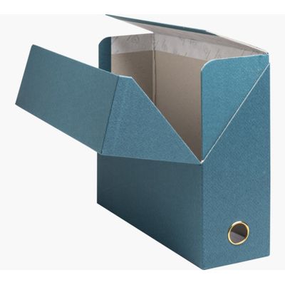 Exacompta OfficeByMe - Boîte de transfert - dos 90 mm - bleu canard