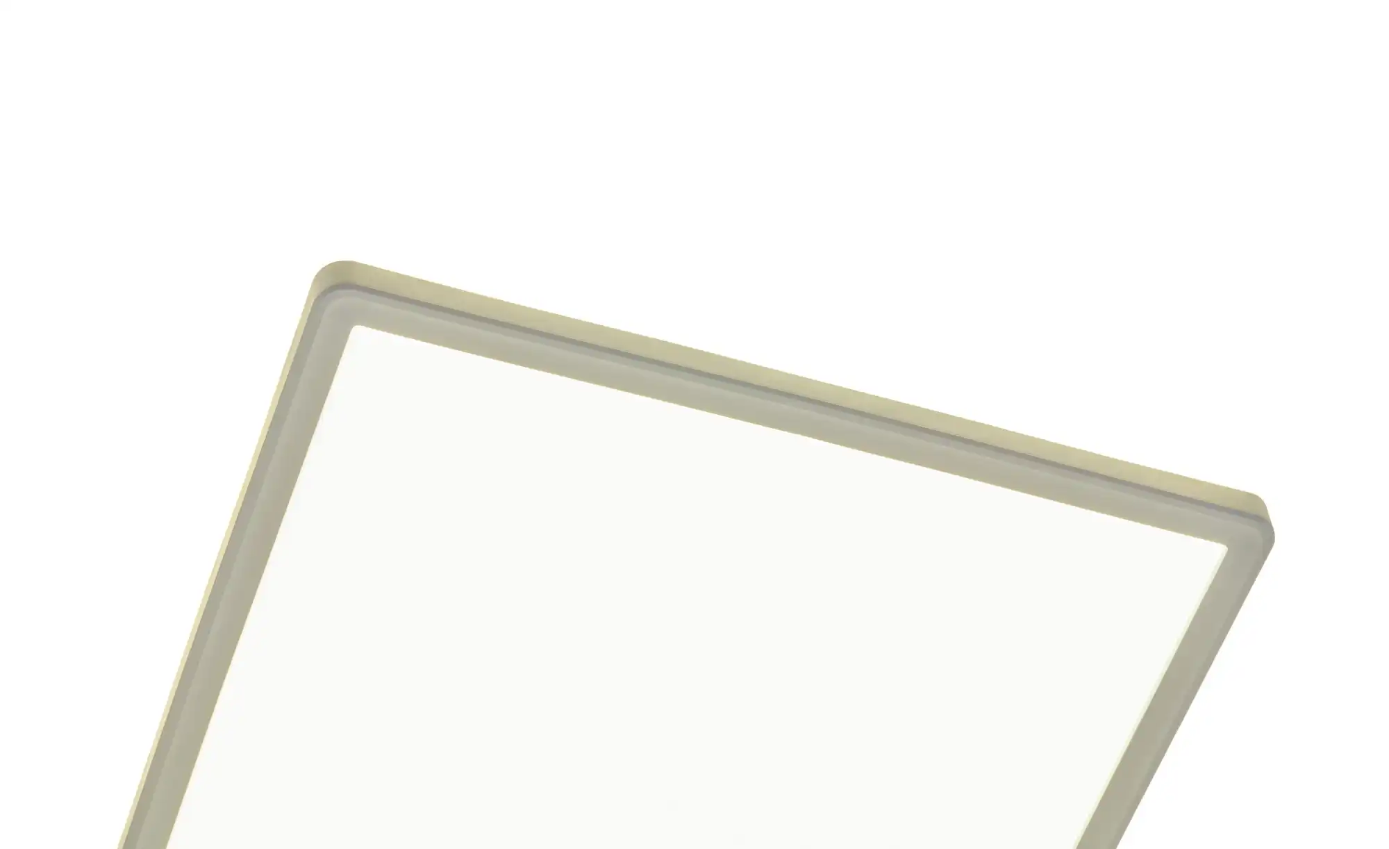 LED- Panel weiß eckig, mit Hintergrundbeleuchtung