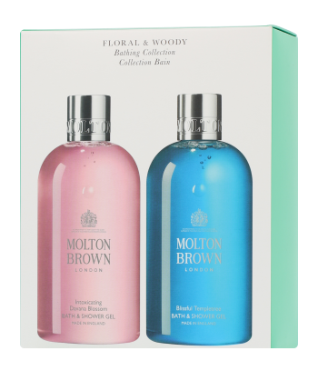 Molton Brown Blissful Templetree Set Floral & Woody Bathing Collection 300ml