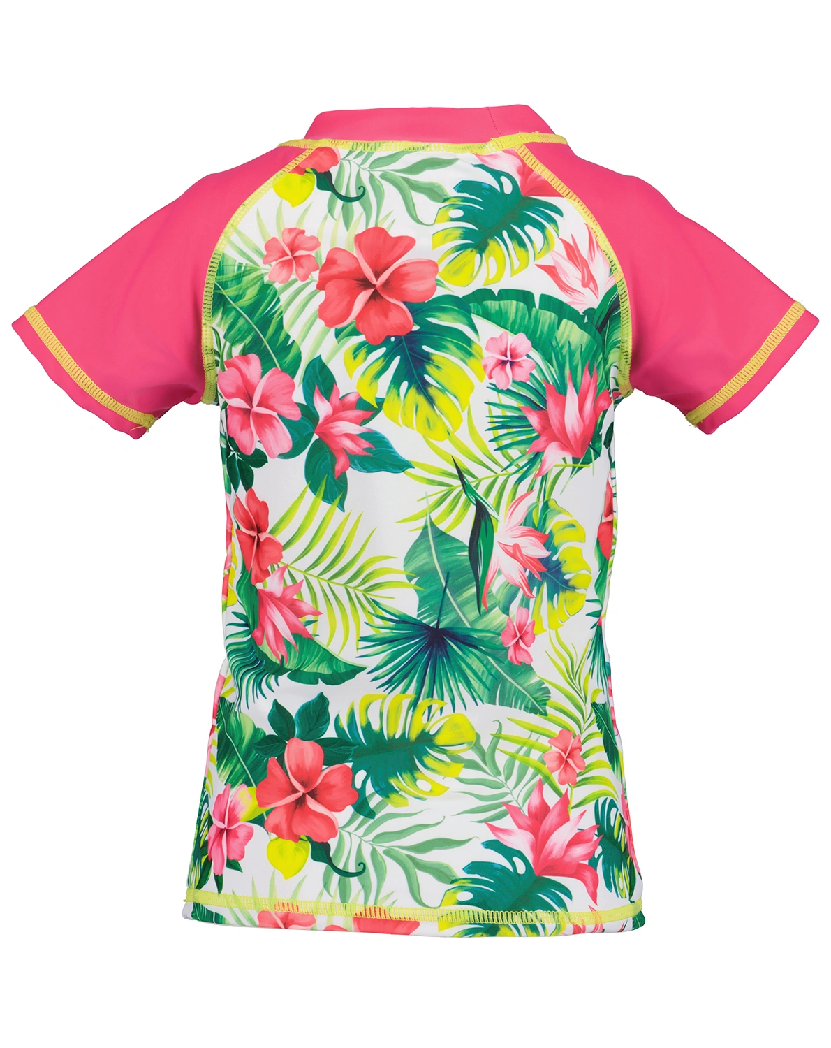 Badeshirt JUNGLE FLOWERS in bunt