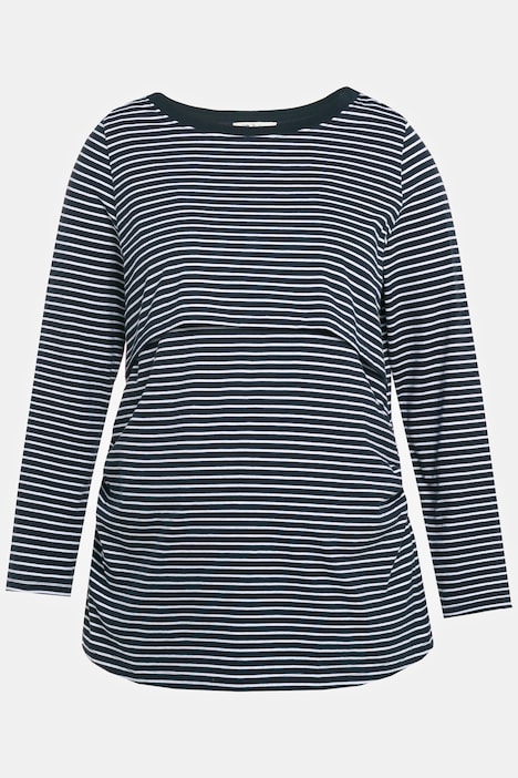 Bellieva-Pyjama, Stillfunktion, 3/4-Arm, Biobaumwolle