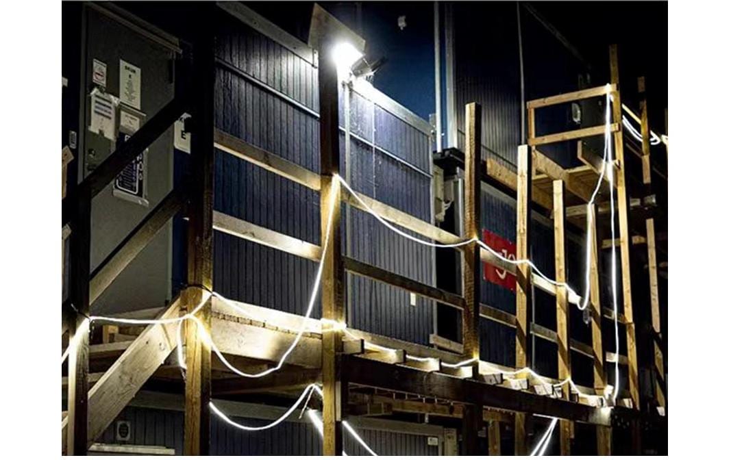 LED Schlauch Kabelrolle 25 m / IP 55<br>Für die Bauindustrie entwickelt