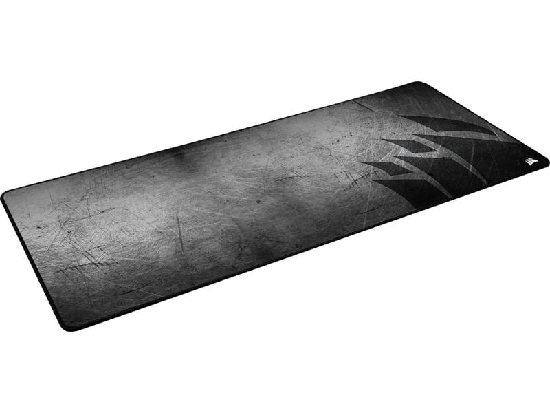 Corsair Gaming-Mausmatte MM350 PRO Extended XL Grau/Schwarz Spritzwassergeschütztes Premium-Gaming-Mauspad aus Stoff im XL-Format